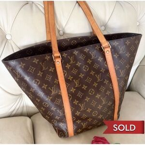 SOLD -💎Authentic Louis Vuitton Monogram Sac Shopping Tote